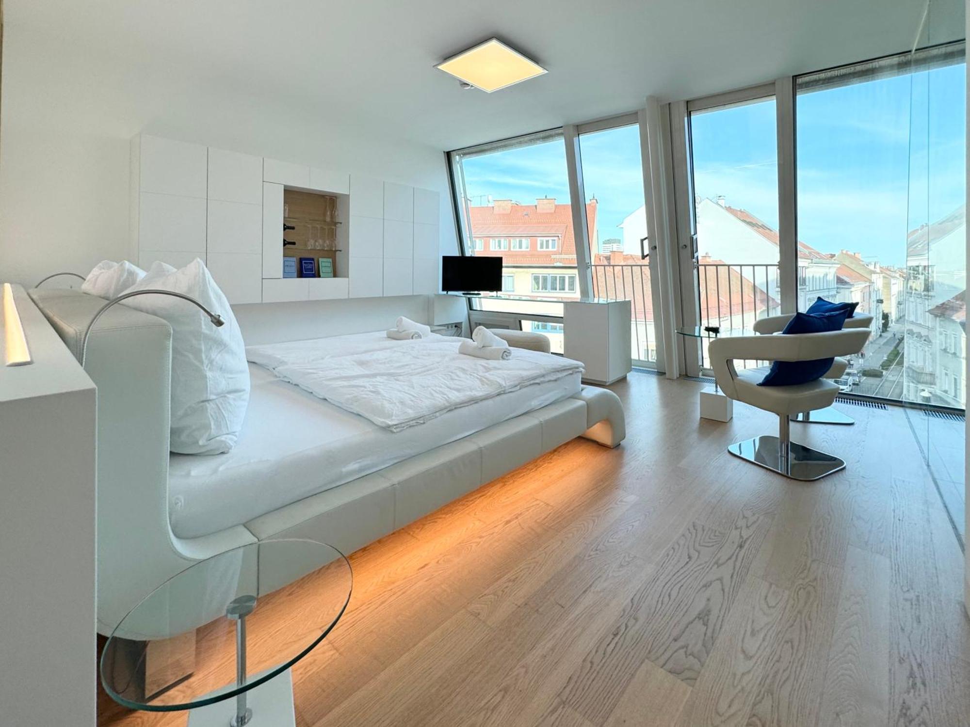 Modernes Apartment Im Zentrum Von Graz Buitenkant foto